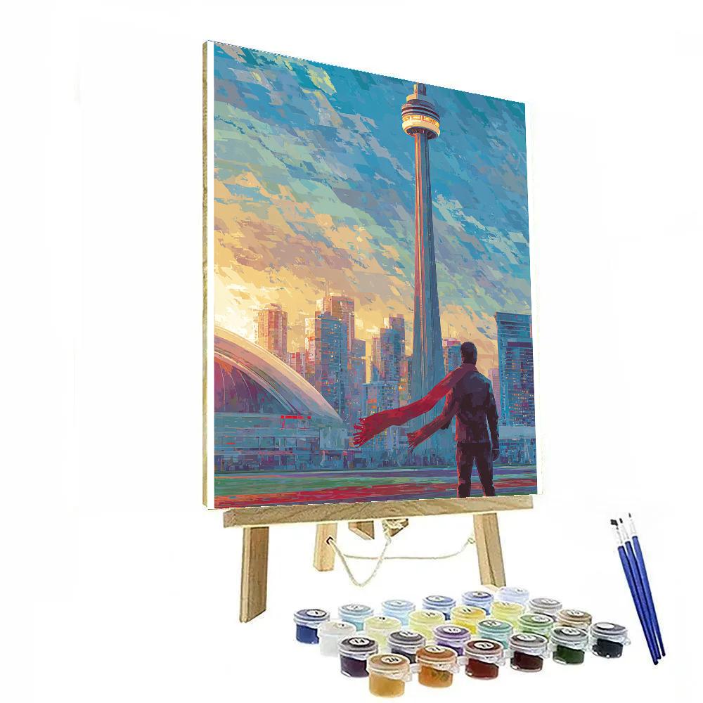 Toronto Fifa 2026 Glow - DIY Painting By Numbers Kit