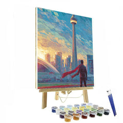 Toronto Fifa 2026 Glow - DIY Painting By Numbers Kit