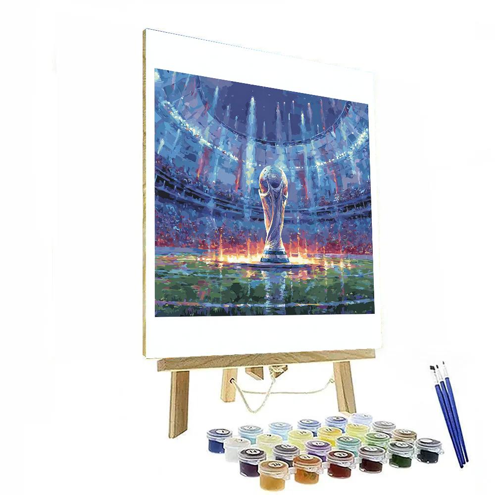 Fifa 2026 Global Stage - DIY Painting By Numbers Kit