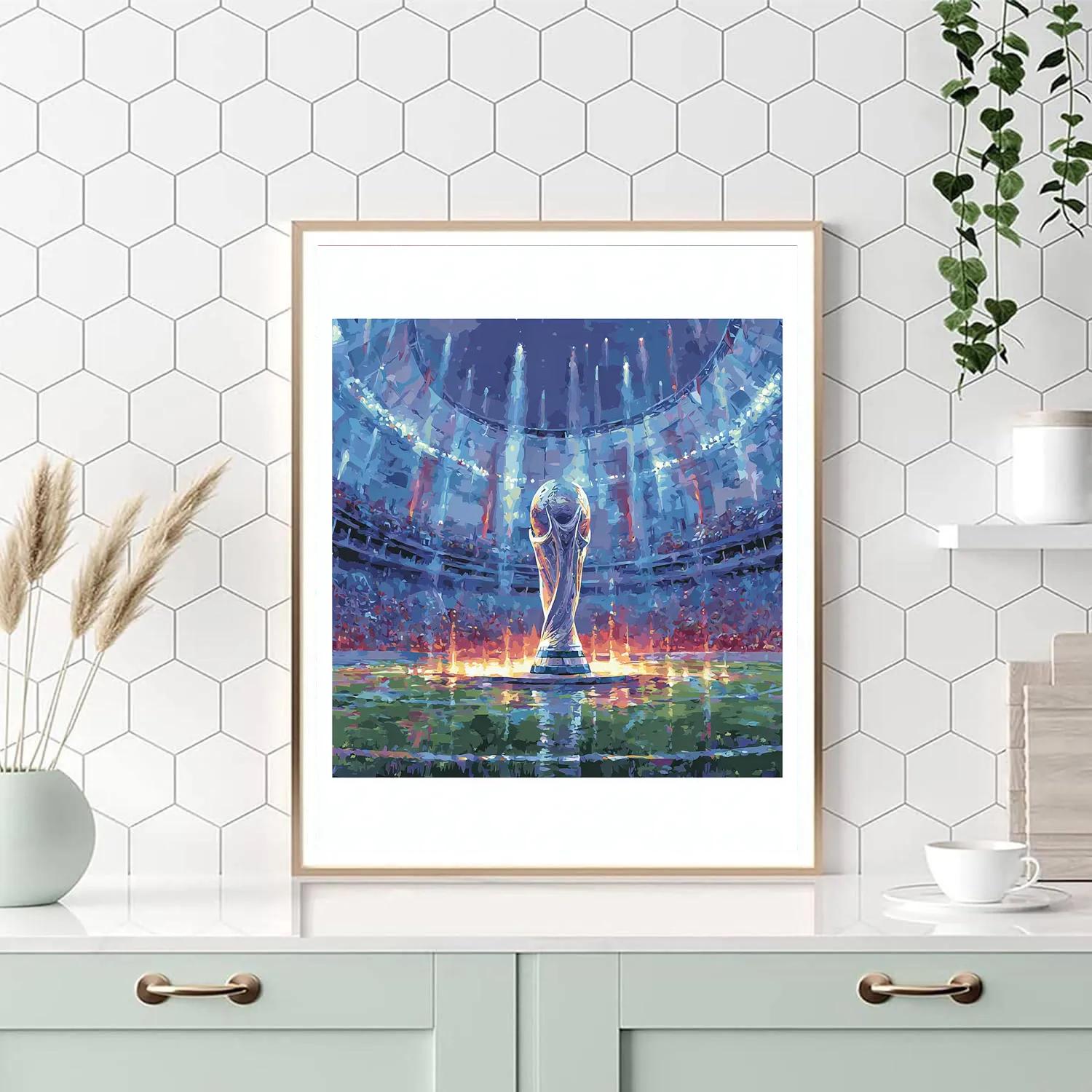 Fifa 2026 Global Stage - DIY Painting By Numbers Kit