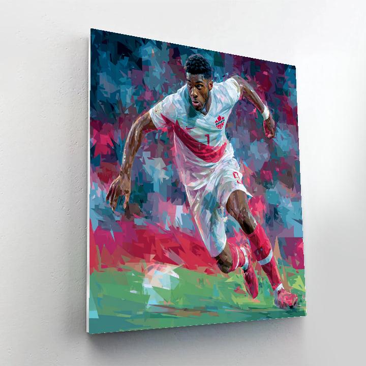 Davies Fifa 2026 Speed - DIY Painting By Numbers Kit