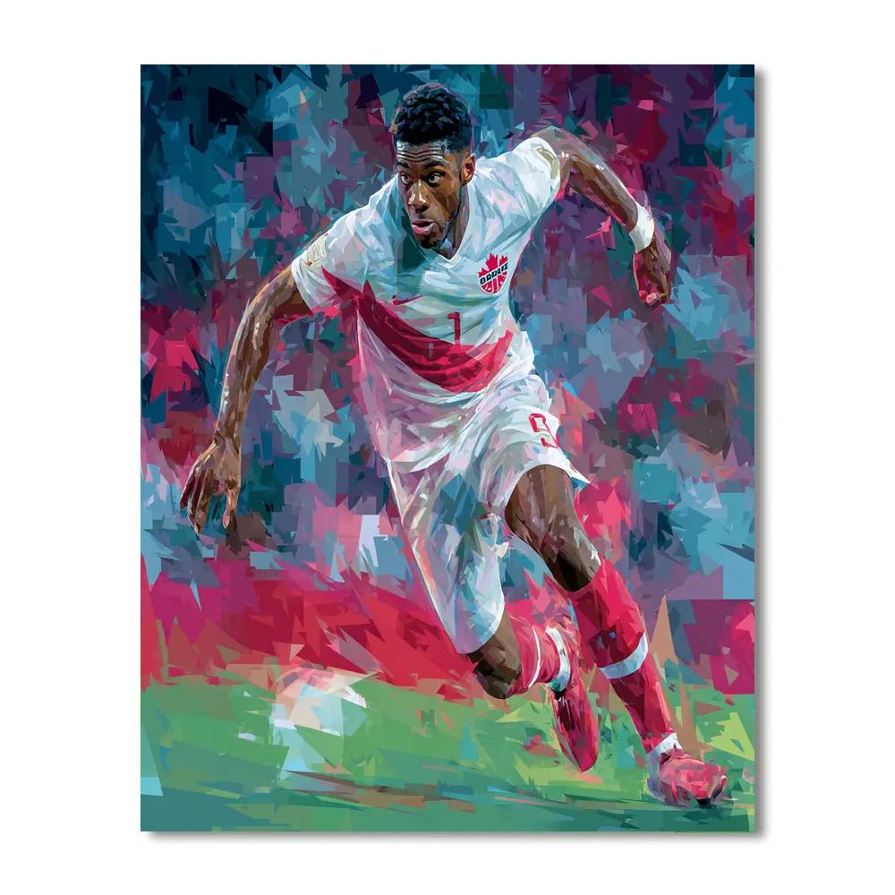 Davies Fifa 2026 Speed - DIY Painting By Numbers Kit