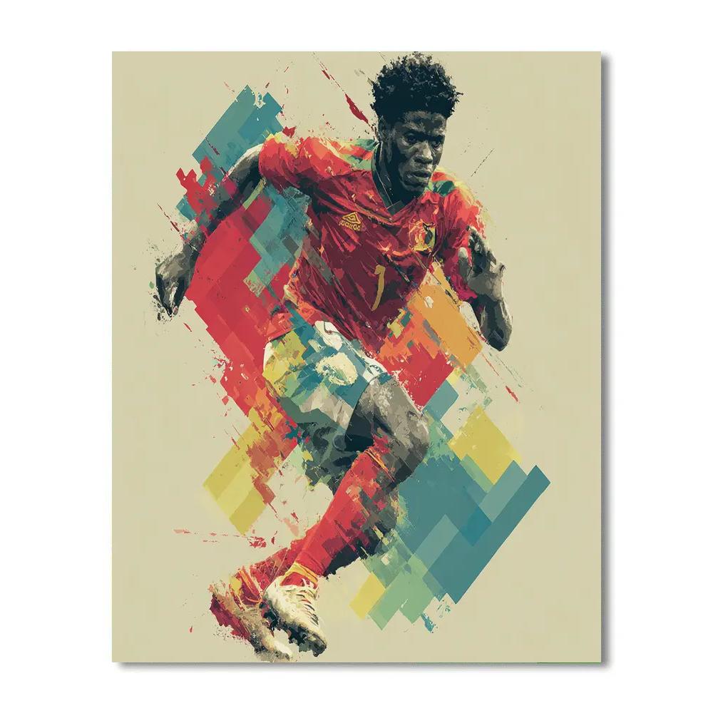Kudus Fifa 2026 Pulse - DIY Painting By Numbers Kit