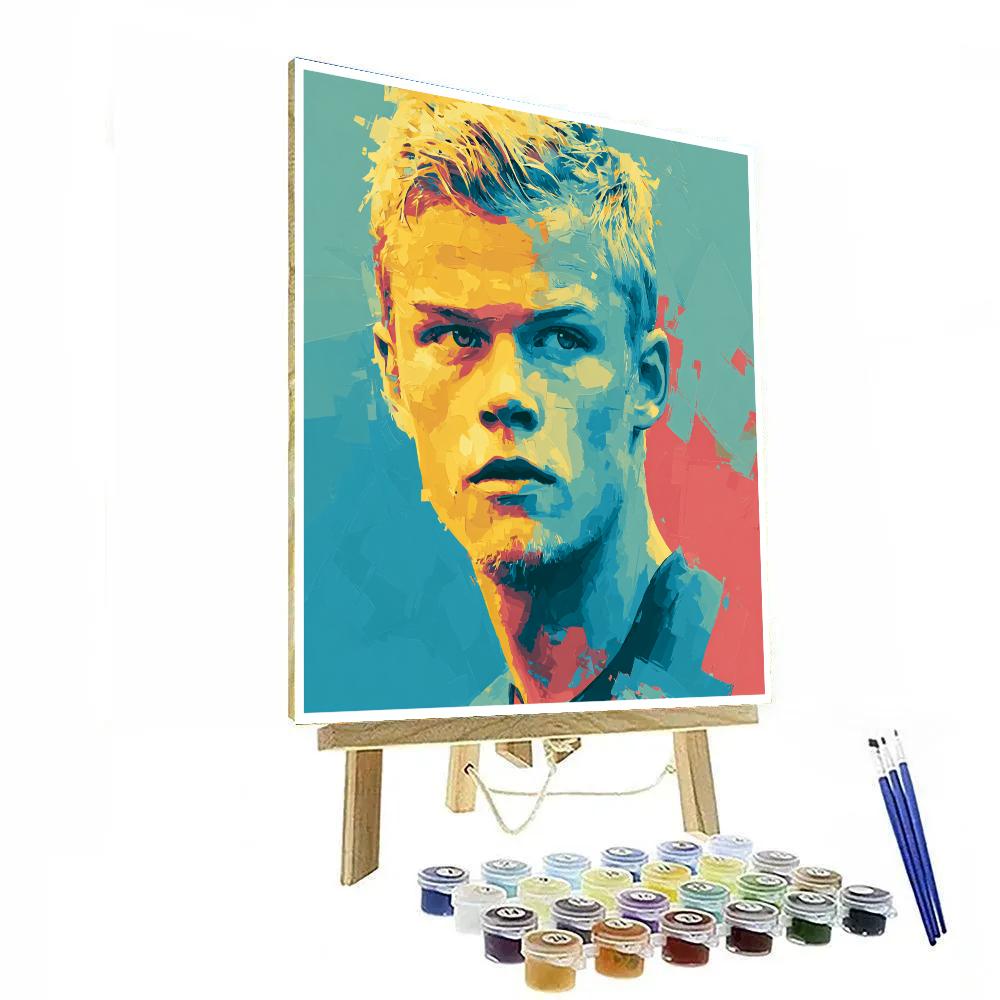 Odegaard Fifa 2026 Ice - DIY Painting By Numbers Kit