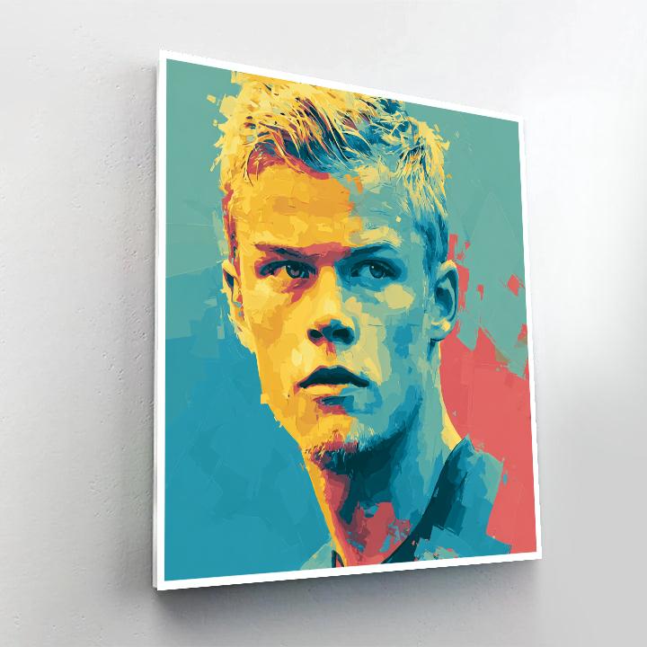 Odegaard Fifa 2026 Ice - DIY Painting By Numbers Kit