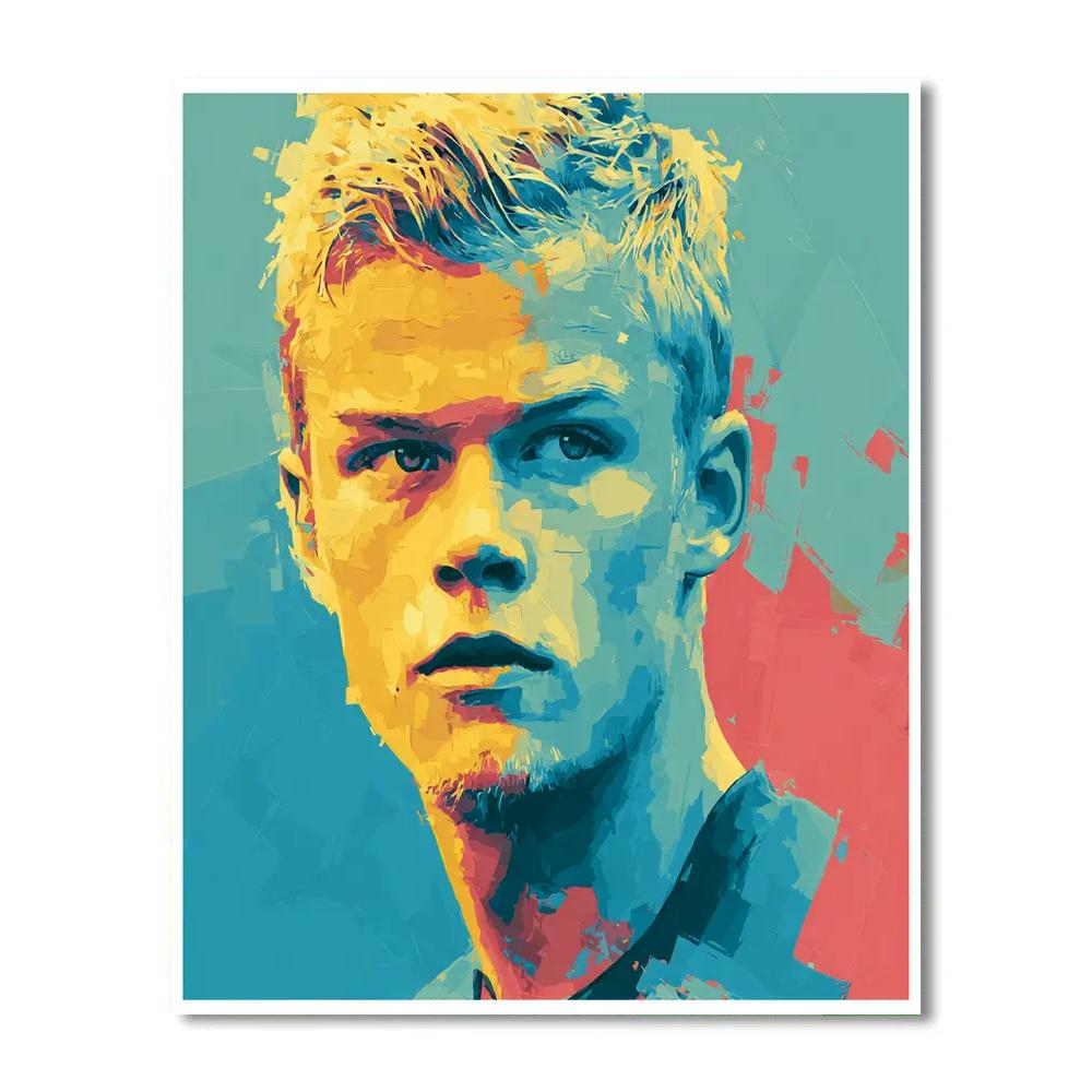 Odegaard Fifa 2026 Ice - DIY Painting By Numbers Kit