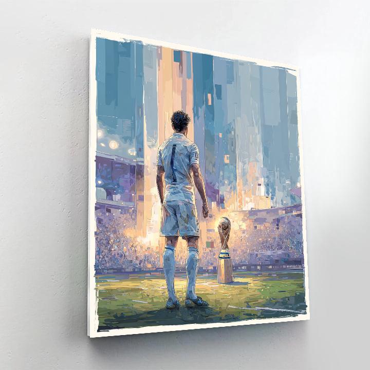 Fifa 2026 Zidane Legacy - DIY Painting By Numbers Kit