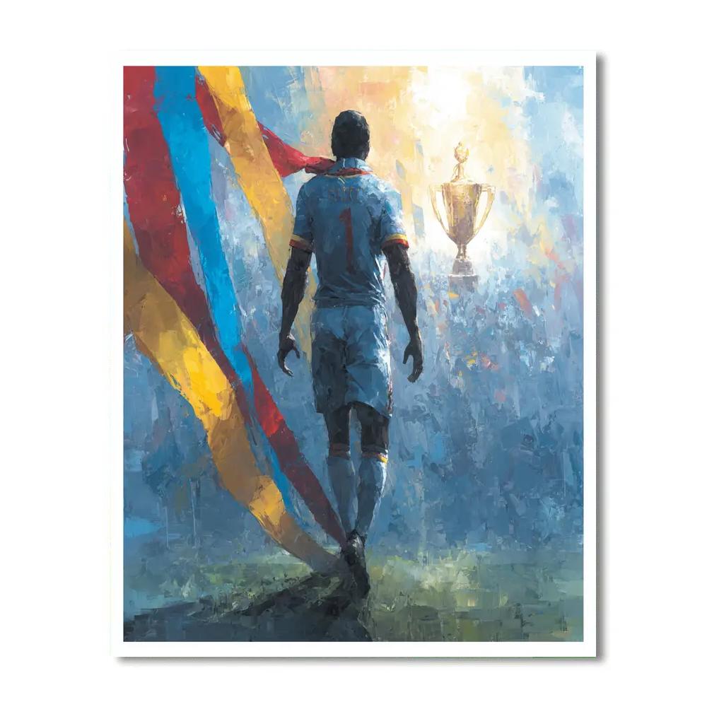 Cabo Verde Fifa 2026 Breeze - DIY Painting By Numbers Kit