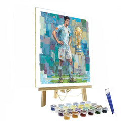 Uzbekistan Fifa 2026 Dawn - DIY Painting By Numbers Kit