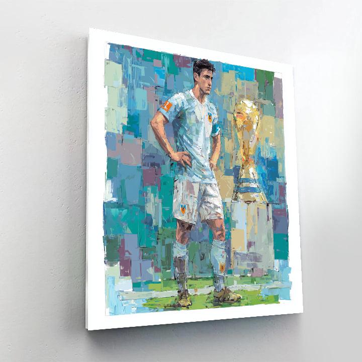 Uzbekistan Fifa 2026 Dawn - DIY Painting By Numbers Kit