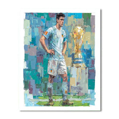 Uzbekistan Fifa 2026 Dawn - DIY Painting By Numbers Kit