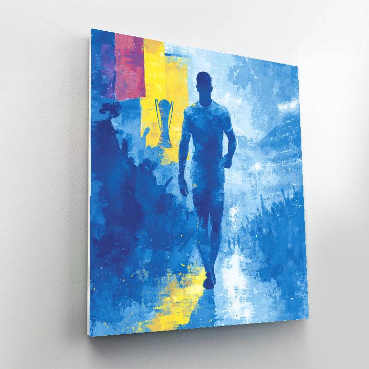 Curaçao Fifa 2026 Blue - DIY Painting By Numbers Kit
