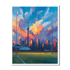 Toronto Fifa 2026 Glow - DIY Painting By Numbers Kit