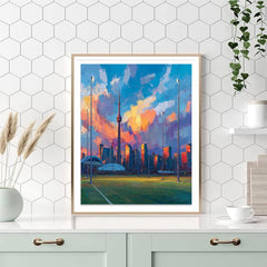 Toronto Fifa 2026 Glow - DIY Painting By Numbers Kit