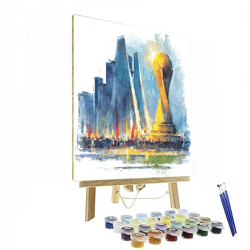 Monterrey Fifa 2026 Lights - DIY Painting By Numbers Kit