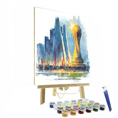Monterrey Fifa 2026 Lights - DIY Painting By Numbers Kit