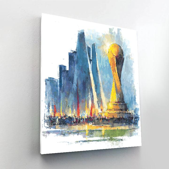 Monterrey Fifa 2026 Lights - DIY Painting By Numbers Kit