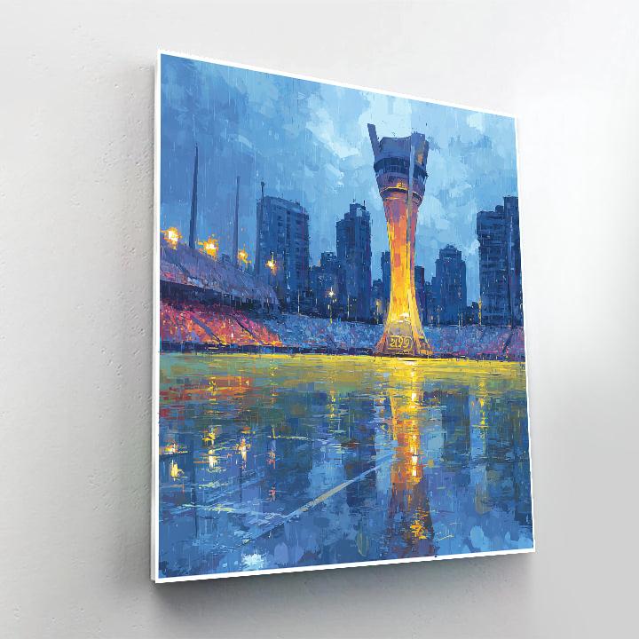 Seattle Fifa 2026 Rainlight - DIY Painting By Numbers Kit