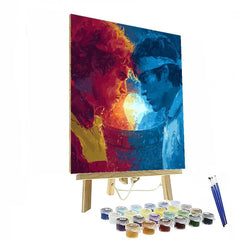 Fifa 2026 Spain vs Uruguay - DIY Painting By Numbers Kit