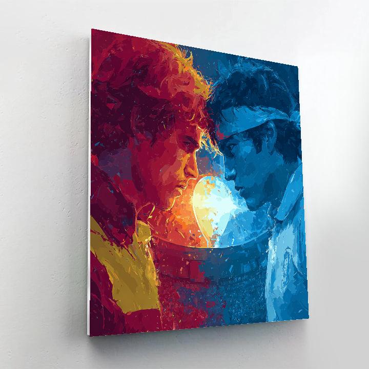 Fifa 2026 Spain vs Uruguay - DIY Painting By Numbers Kit