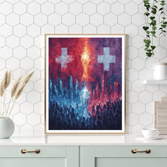 Fifa 2026 Canada vs Switzerland - DIY Painting By Numbers Kit