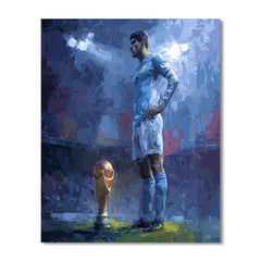 Fifa 2026 Haaland Ice - DIY Painting By Numbers Kit