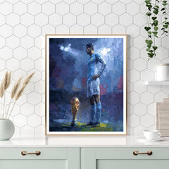 Fifa 2026 Haaland Ice - DIY Painting By Numbers Kit