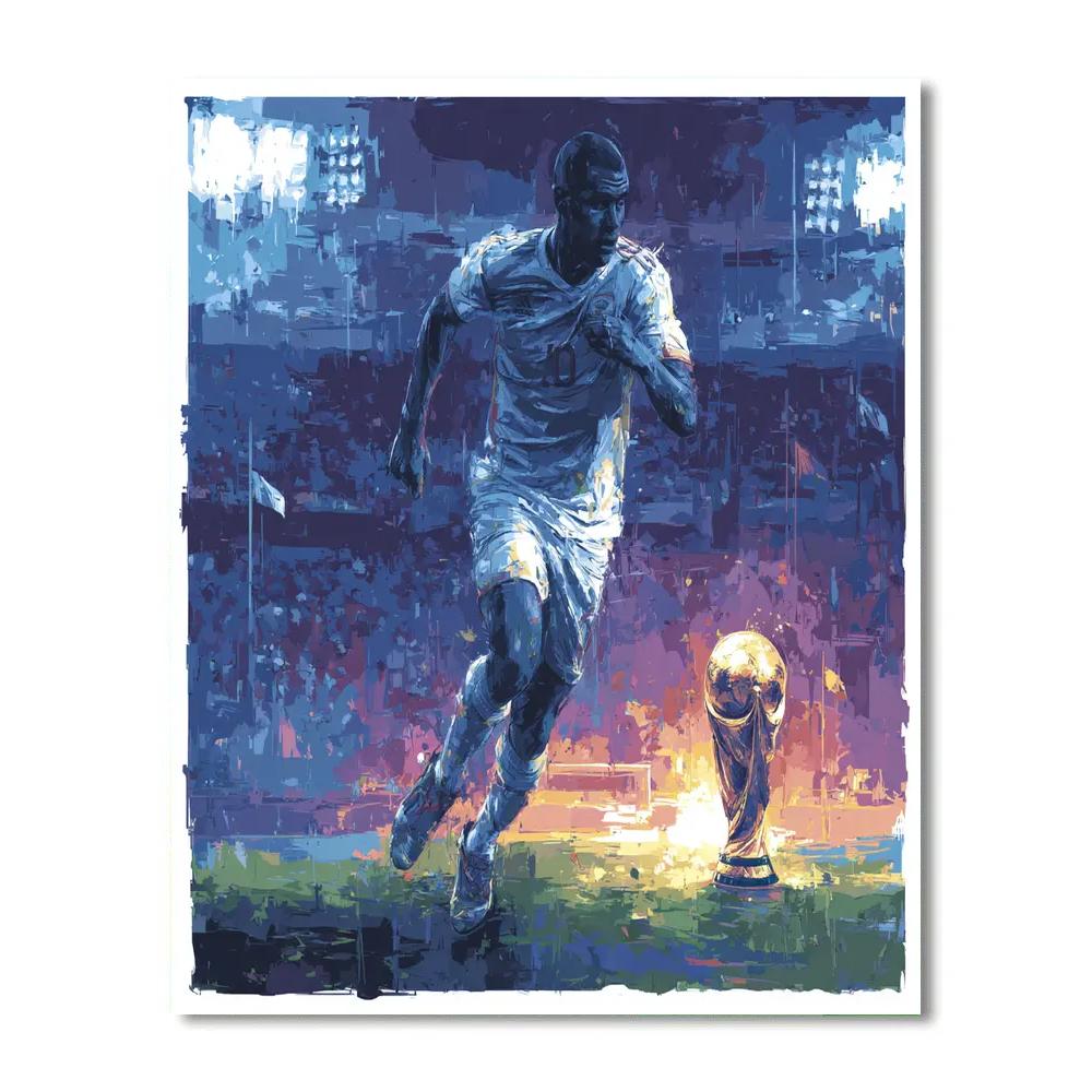 Fifa 2026 Salah Lights - DIY Painting By Numbers Kit