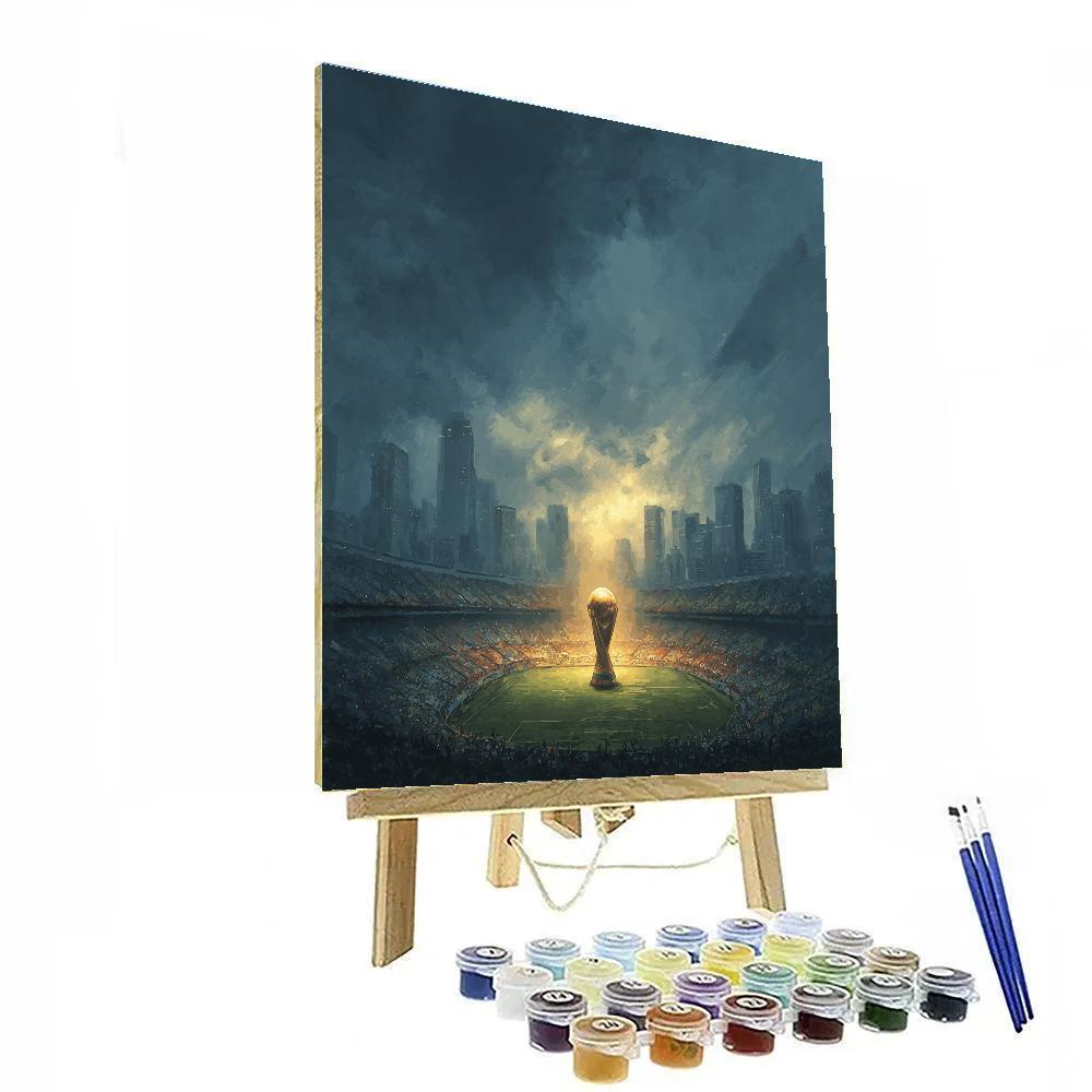 Monterrey Fifa 2026 Lights - DIY Painting By Numbers Kit