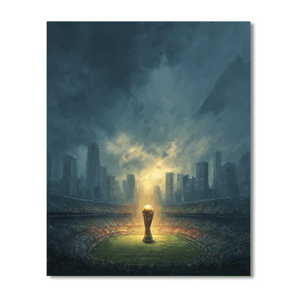 Monterrey Fifa 2026 Lights - DIY Painting By Numbers Kit