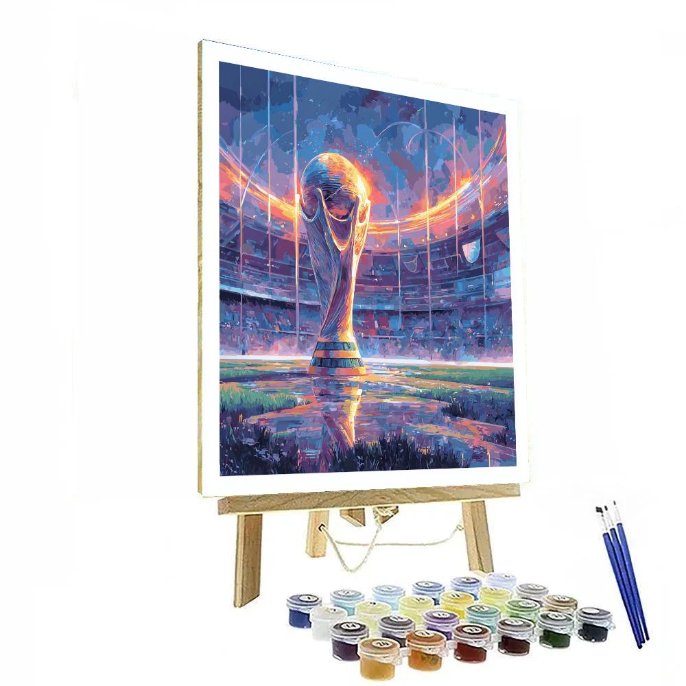 Miami Fifa 2026 Reflection - DIY Painting By Numbers Kit