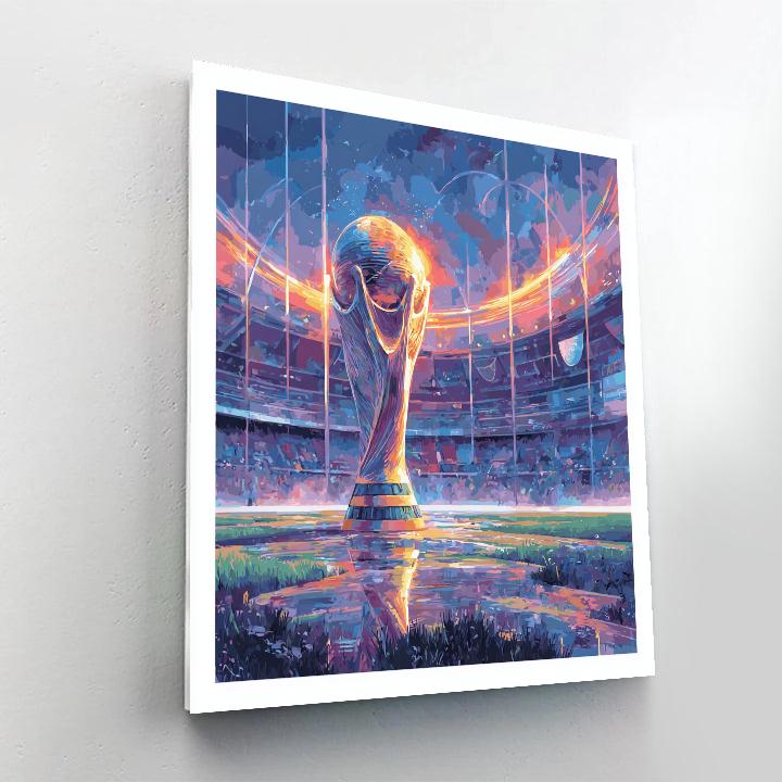 Miami Fifa 2026 Reflection - DIY Painting By Numbers Kit