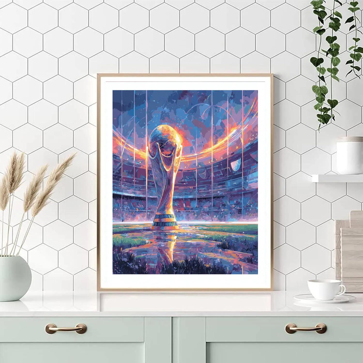 Miami Fifa 2026 Reflection - DIY Painting By Numbers Kit
