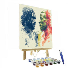 Fifa 2026 France vs Senegal - DIY Painting By Numbers Kit