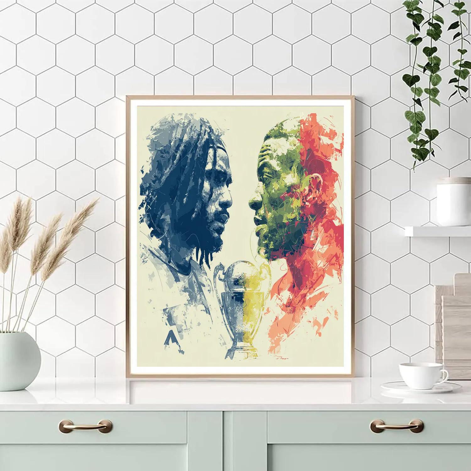 Fifa 2026 France vs Senegal - DIY Painting By Numbers Kit