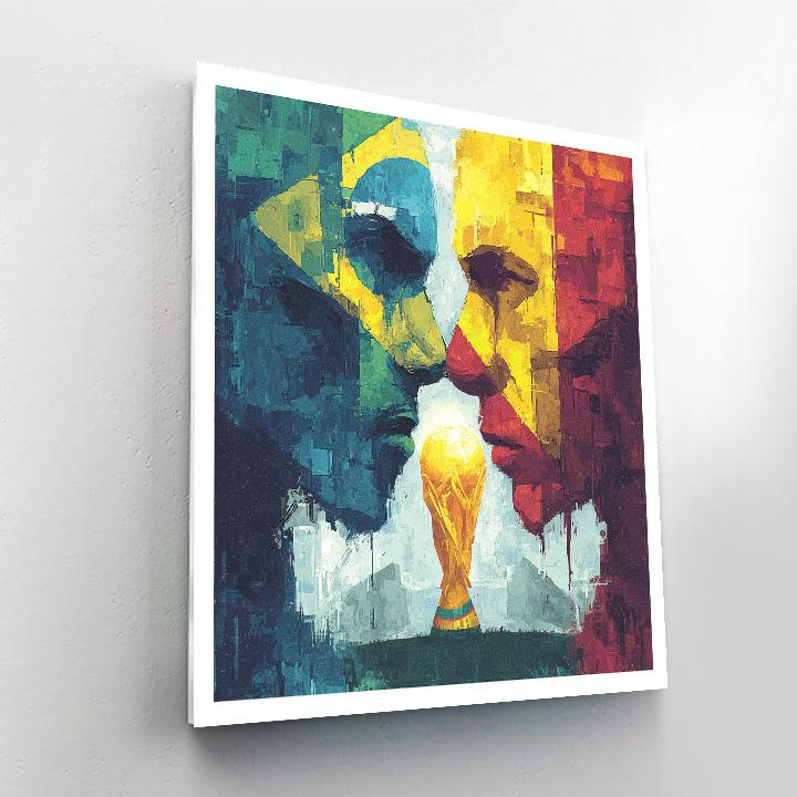 Fifa 2026 Portugal vs Colombia - DIY Painting By Numbers Kit