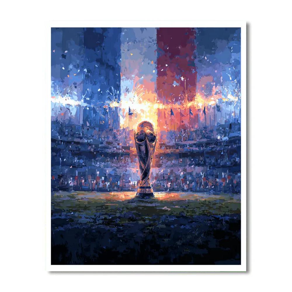 Fifa 2026 Final Crown - DIY Painting By Numbers Kit
