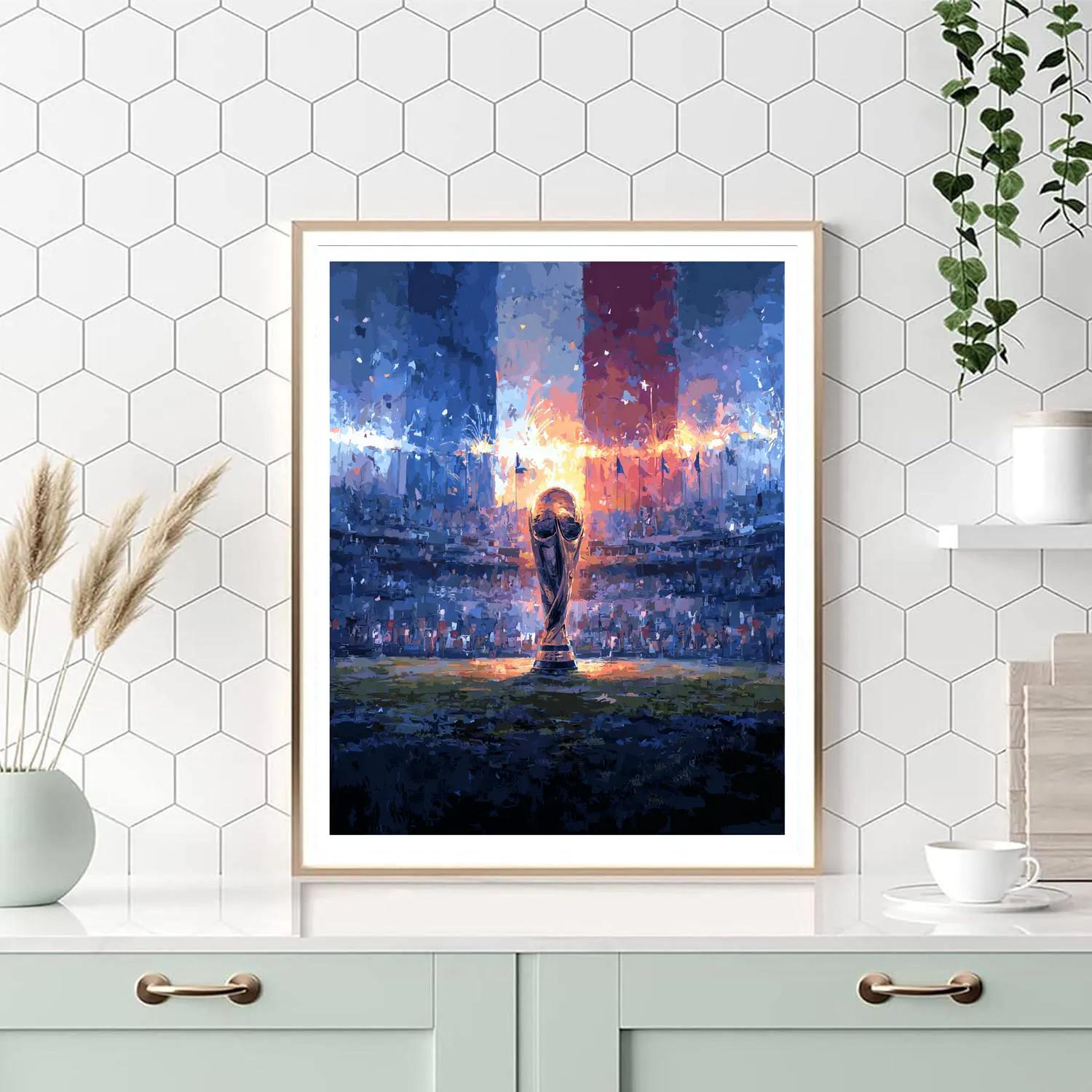 Fifa 2026 Final Crown - DIY Painting By Numbers Kit