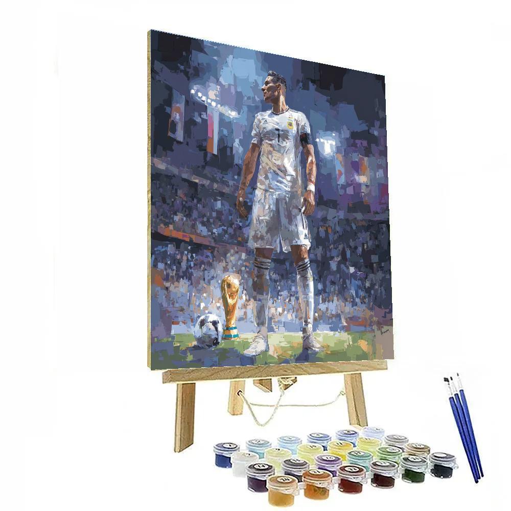 Salah Fifa 2026 Lights - DIY Painting By Numbers Kit