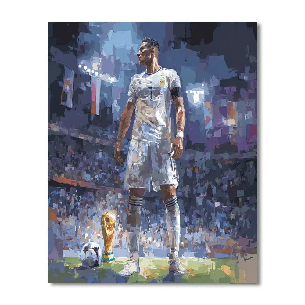 Salah Fifa 2026 Lights - DIY Painting By Numbers Kit