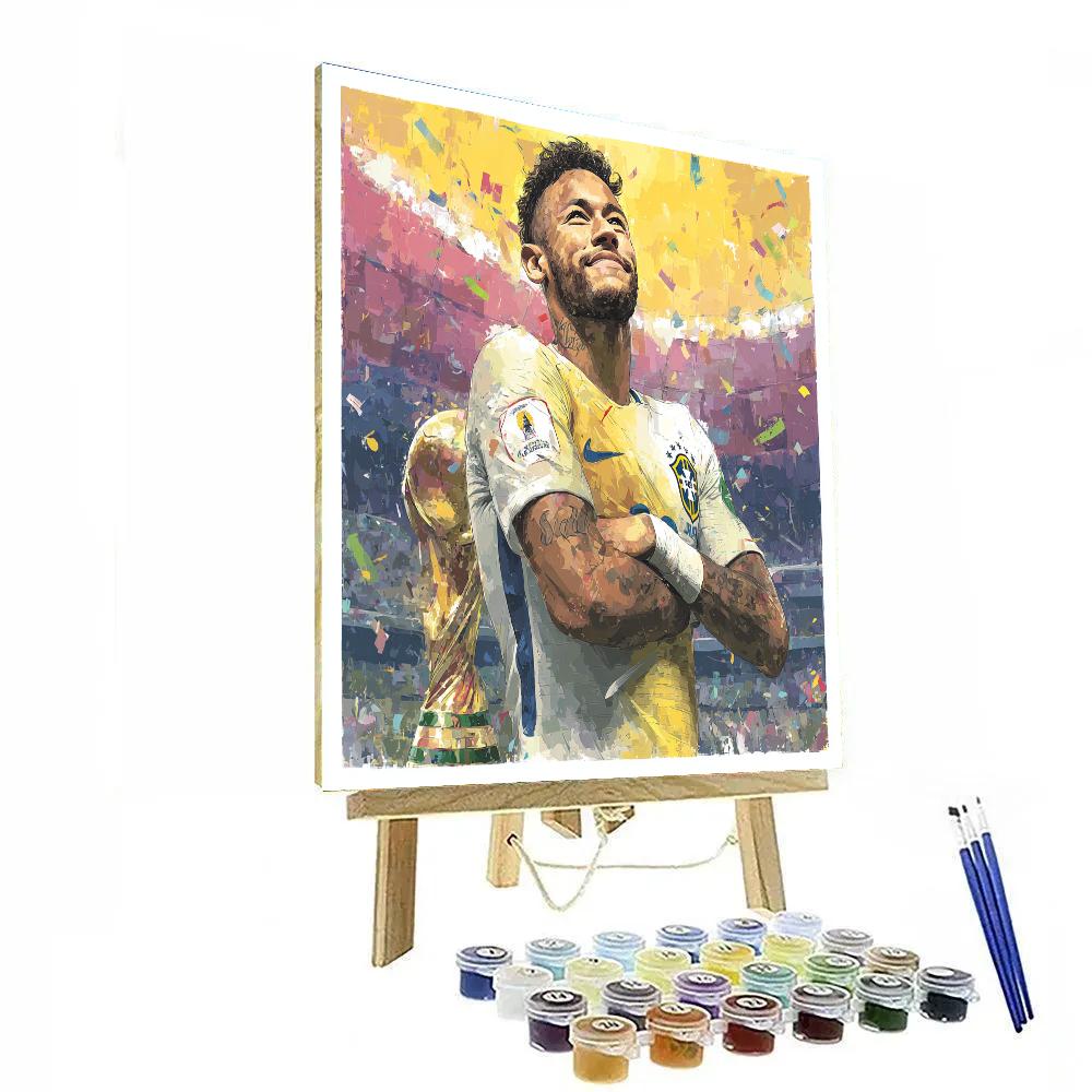 Ronaldinho Fifa 2026 Joy - DIY Painting By Numbers Kit