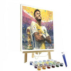 Ronaldinho Fifa 2026 Joy - DIY Painting By Numbers Kit