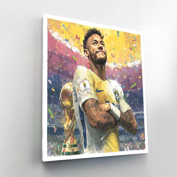 Ronaldinho Fifa 2026 Joy - DIY Painting By Numbers Kit