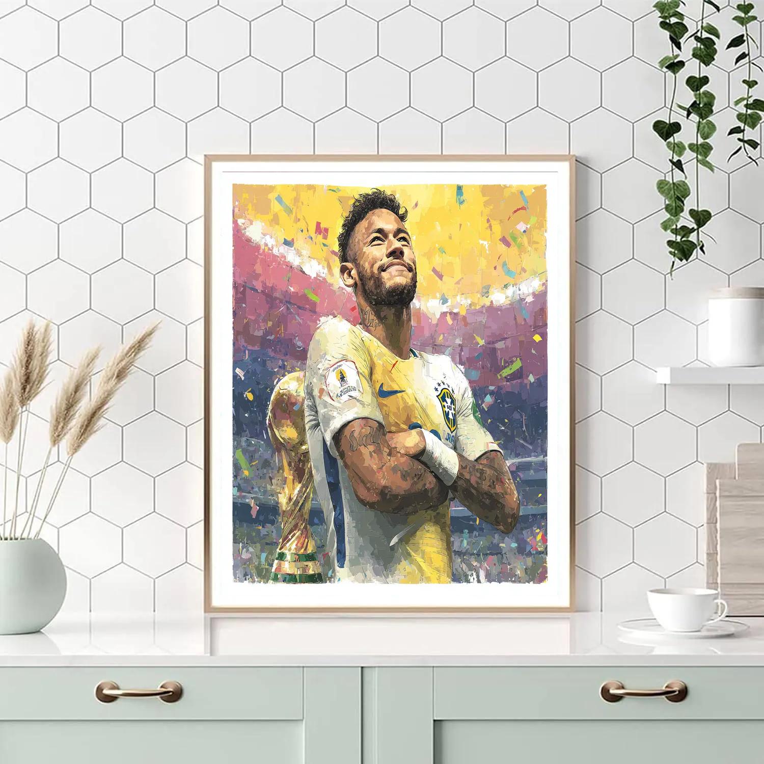 Ronaldinho Fifa 2026 Joy - DIY Painting By Numbers Kit