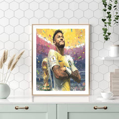 Ronaldinho Fifa 2026 Joy - DIY Painting By Numbers Kit