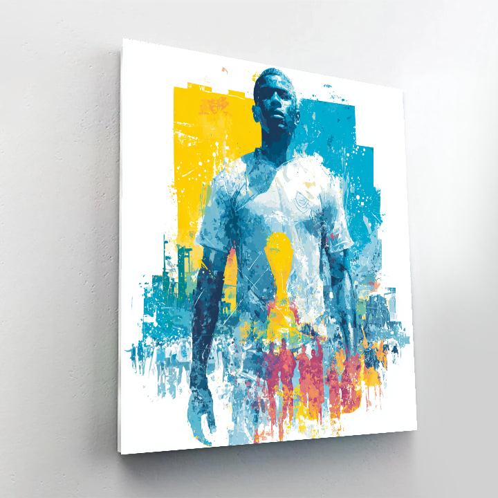 Curaçao Fifa 2026 Blue - DIY Painting By Numbers Kit