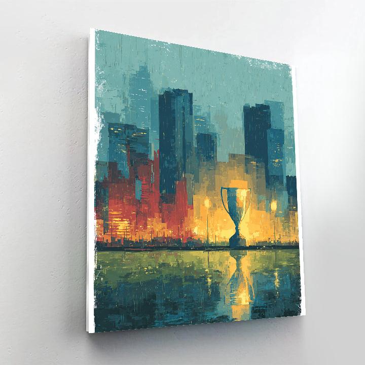 Seattle Fifa 2026 Rainlight - DIY Painting By Numbers Kit