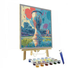 Miami Fifa 2026 Reflection - DIY Painting By Numbers Kit