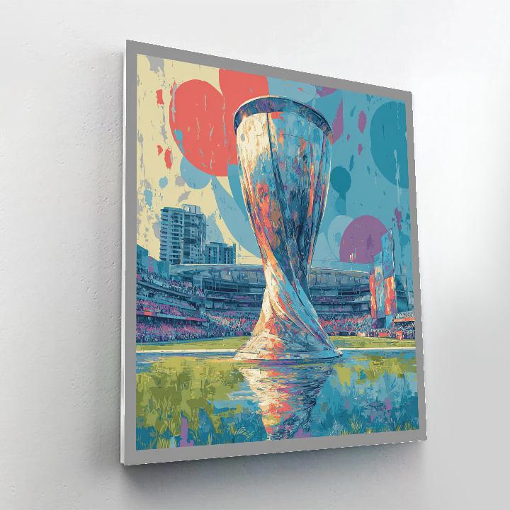 Miami Fifa 2026 Reflection - DIY Painting By Numbers Kit