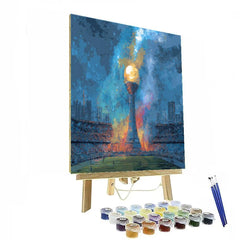 Fifa 2026 Trophy North Stars - DIY Painting By Numbers Kit